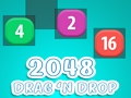 Jogo 2048 arrastar e soltar  online
