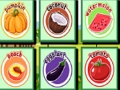 Jogo Memória vegetariana frutada online