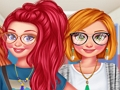 Jogo Princesas no primeiro dia de faculdade  online