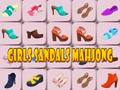 Jogo Sandálias de meninas Mahjong online