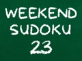Jogo Sudoku 23 de fim de semana  online
