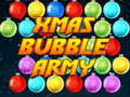 Jogo Exército de bolhas de natal  online