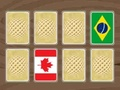 Jogo Memória das Bandeiras do Mundo  online