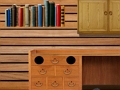Jogo Fuga de casa de madeira moderna  online