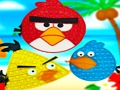 Jogo Quebra-cabeças engraçados dos pássaros  online