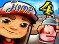Jogo Surfistas de metrô de pilha Jump 4 online