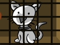 Jogo Resgate de gato branco  online