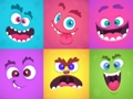 Jogo Preenchimento de cores de monstros  online