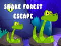 Jogo Escape da floresta de cobra online