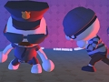 Jogo Ladrão contra policial lutando  online