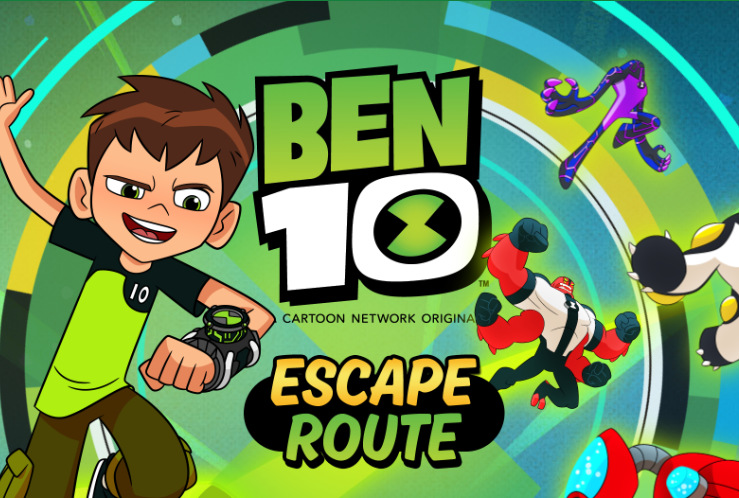 Jogo Rota de fuga Ben 10  online