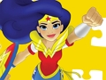 Jogo Quebra-cabeça DC Superhero Girls  online