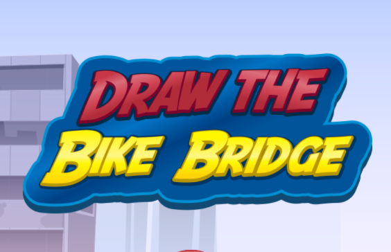 Jogo Desenhe a ponte para bicicletas  online