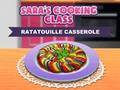 Jogo Aula de culinária de Ratatouille Saras  online