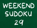 Jogo Sudoku 29 de fim de semana  online