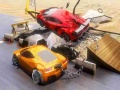 Jogo Mega-rampa de corrida de acrobacias de carro em cadeia  online