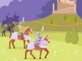 Jogo Cavaleiros medievais Match 3  online