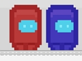 Jogo Pixel Us vermelho e azul 2  online