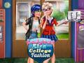 Jogo Ladybug Elsa College Fashion online