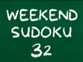Jogo Sudoku 32 de fim de semana  online