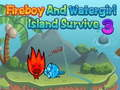 Jogo Fireboy Watergirl Island Survival 3 online