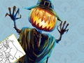 Jogo Livro de colorir halloween  online