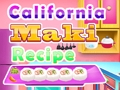 Jogo Receita Maki da Califórnia  online