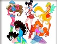 Jogo Winx Club Coloring  online