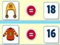 Jogo Matemática de aquecimento de inverno  online