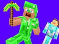 Jogo Minecraft: Creeper vs Enderman  online