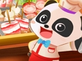 Jogo Cozinhar comida do pequeno panda  online