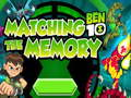 Jogo Ben 10 combinando com a memória  online