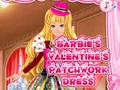Jogo Vestido em patchwork de dia dos namorados da Barbie  online