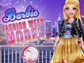 Jogo Modelo da semana de moda Barbie online
