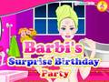 Jogo Festa de aniversário surpresa de Barbi  online