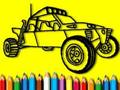 Jogo De volta às aulas: livro de colorir do carro de rally  online