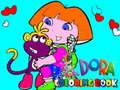 Jogo Livro de colorir de volta às aulas Dora  online