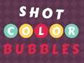 Jogo Bolhas de cor de tiro  online