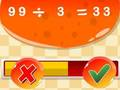 Jogo Jogo de matemática verdadeiro e falso  online
