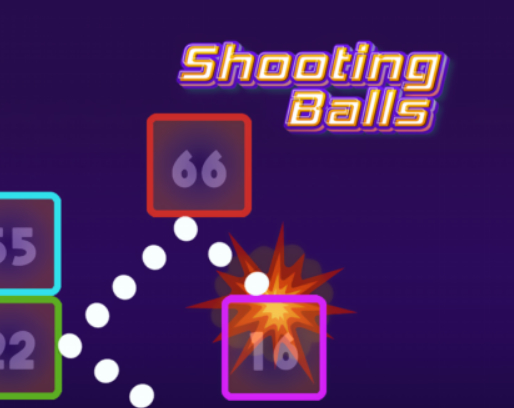 Jogo Bolas de tiro  online