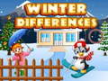 Jogo Diferenças de inverno  online