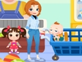 Jogo Compras em família fofas  online