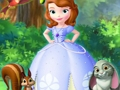 Jogo Quebra-cabeça de Sofia e Animais  online