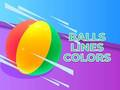 Jogo Cores das linhas de bolas  online