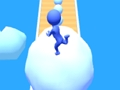 Jogo Corrida de Bola de Neve 3D  online