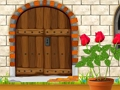 Jogo Fuga do Quintal de Tijolos Brancos  online