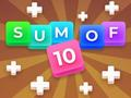 Jogo Soma de 10: mesclar blocos de números  online
