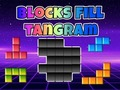 Jogo Blocos de preenchimento Tangram  online