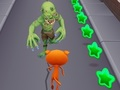 Jogo Beco de zumbis de corrida de gato bravo  online