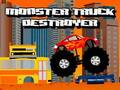 Jogo Destruidor de caminhão monstro  online